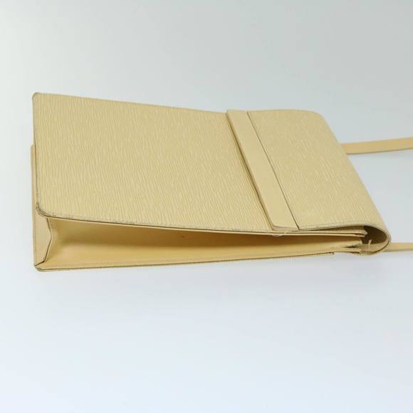 LOUIS VUITTON Epi Ramatuelle Shoulder Bag Cream Vanilla M5247A LV Auth bs12436 - Picture 4 of 16